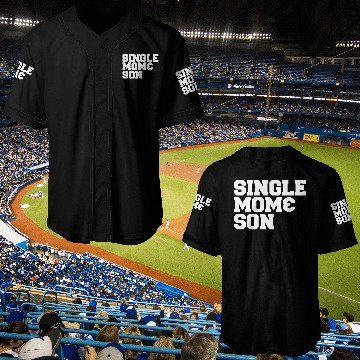 Discover Single Mom and Son Baseball Jerseys