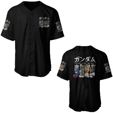 Discover GUNDAM 00 Celestial Being Baseball Jerseys