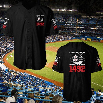 Discover Anti Columbus Day Baseball Jerseys
