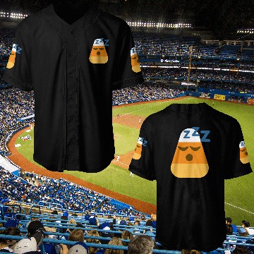 Discover Sleeping Candy Corn Halloween Costume Baseball Jerseys