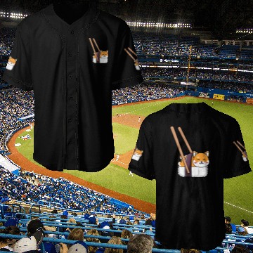 Discover Sushi Rolls Japanese Food Lover Baseball Jerseys