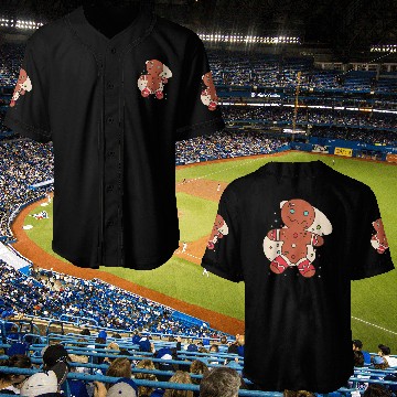 Discover gingerbread man Baseball Jerseys