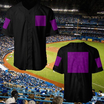 Discover Purple Snowflakes Pattern Baseball Jerseys