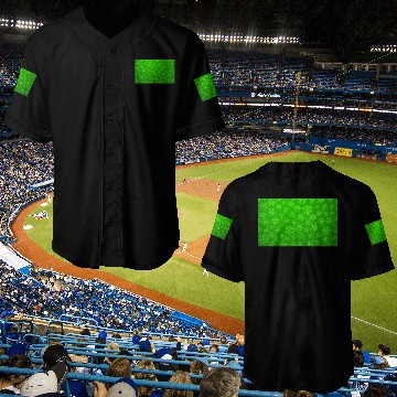 Discover Green Snowflakes Christmas Pattern Baseball Jerseys