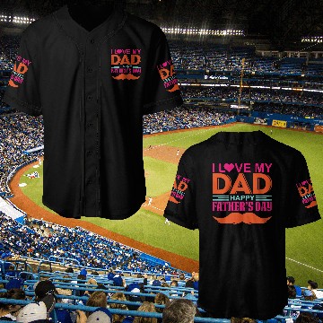 Discover I Love my DAD ! Happy Fathers day ! Baseball Jerseys