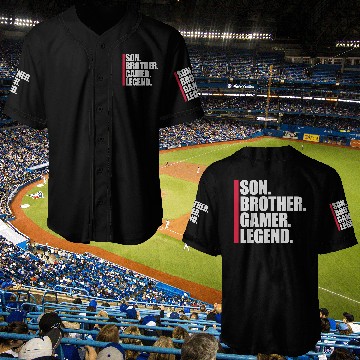 Discover son brother gamer legend Baseball Jerseys