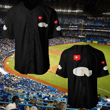 Discover Brie Cheese Lover Baseball Jerseys