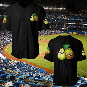 Discover Pineapple pear love - cute fruit design Baseball Jerseys
