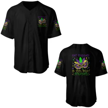 Discover Fat Tuesday Is The Best Tuesday Mardi Gras Party Baseball Jerseys