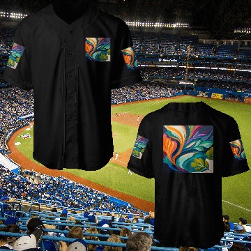 Discover colorful and vibrant abstract painting Baseball Jerseys