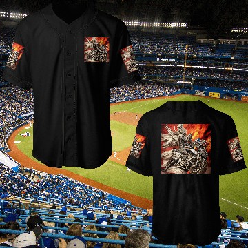 Discover Devil Hellfire Riding Motorcycle Baseball Jerseys