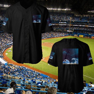 Discover Nice overnight waves Baseball Jerseys