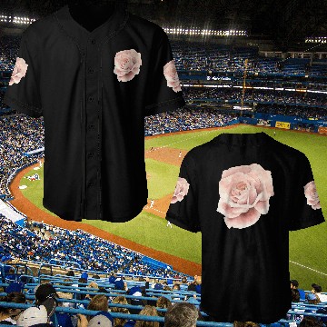 Discover aesthetic flower design for Baseball Jerseys