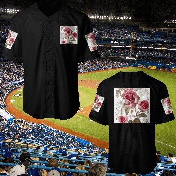 Discover Flower floral design Baseball Jerseys