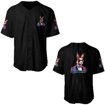 Discover Pop Art Playboy Rabbit Gentleman Cyberpunk Bunny Baseball Jerseys