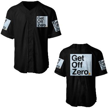Discover Get Off Zero! - Bitcoin (Edition 3 of 3) Baseball Jerseys