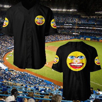 Discover Smile Face Have a Nice Day Promote Happiness Joy Baseball Jerseys