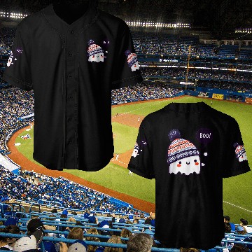 Discover Ghostly Surprise with Knitted Hat Baseball Jerseys