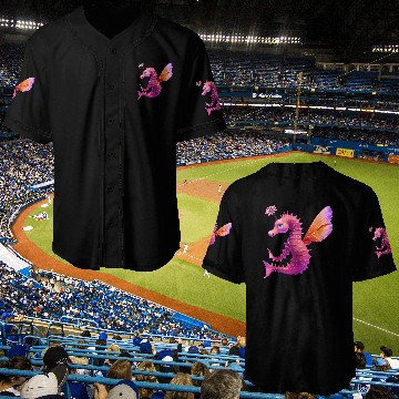 Discover Daisy The Fairy Sea Horse Baseball Jerseys