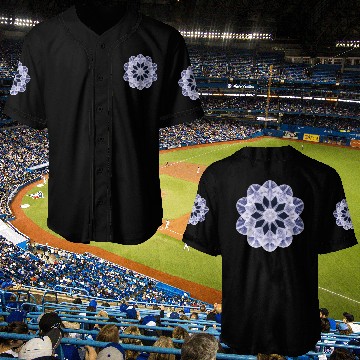 Discover Ice Crystal Baseball Jerseys
