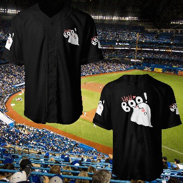 Discover Hey Boo! Cute ghost Baseball Jerseys