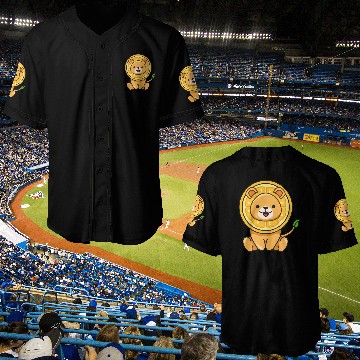 Discover Lion Lemon Design for Lions Lovers Baseball Jerseys
