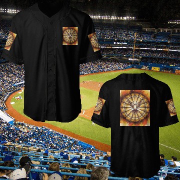 Discover Stained Glass Dove in Flight - Peace & Spiritualit Baseball Jerseys