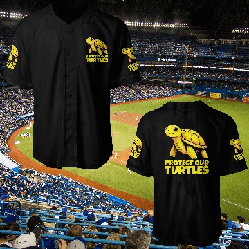 Discover Cute Turtle Designs for Nature Fans Baseball Jerseys