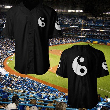 Discover jing jang (Ying Yang) Baseball Jerseys