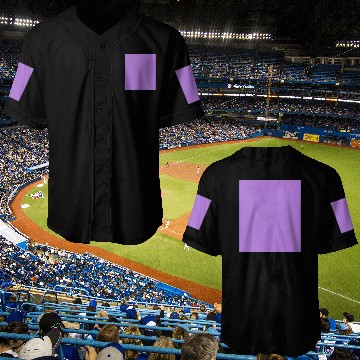 Discover Lavender Purple Solid Color Baseball Jerseys