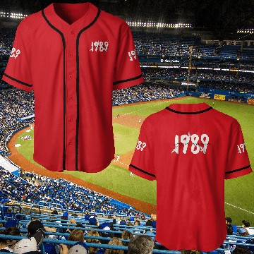 Discover 1989 Taylo version Crewneck Baseball Jerseys