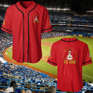 Discover bobs burgers 1 dad Baseball Jerseys