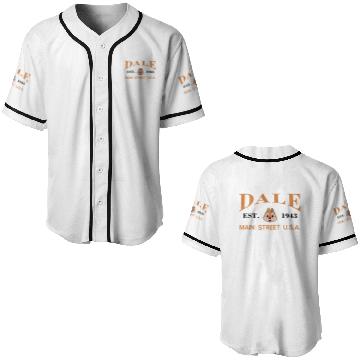 Discover Disney Dale Embroidered Baseball Jerseys