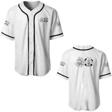 Discover Daisy Duck and Minnie Mouse, Minnie Mouse Baseball Jerseys, Family Disney Baseball Jerseys