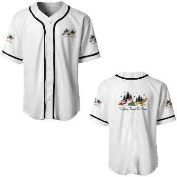 Discover Disney Chip N Dale Pluto Dashing Through The Snow Christmas Baseball Jerseys
