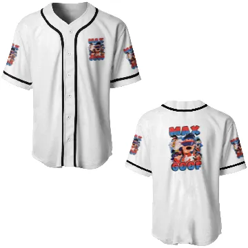 Discover Disney A Goofy Movie Max Goof Porrtrait  Retro Baseball Jerseys, WDW Magic Kingdom  Baseball Jerseys