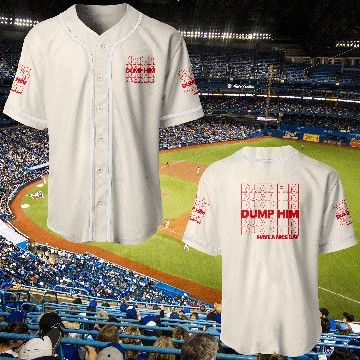 Discover DUMP HIM Baseball Jerseys