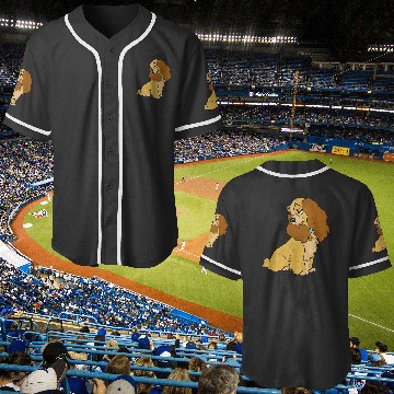 Discover Disney Lady And The Tramp Lady Simple Portrait Swea Baseball Jerseys