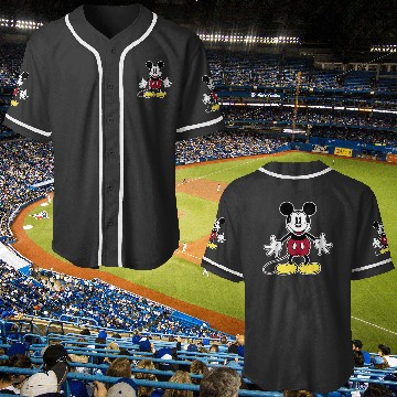 Discover Disney Mickey Mouse Hands Small Pose Baseball Jerseys