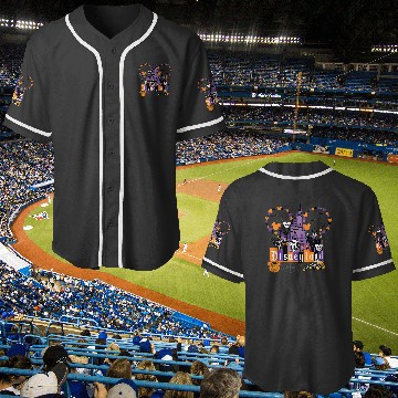 Discover Disney Halloween Baseball Jerseys