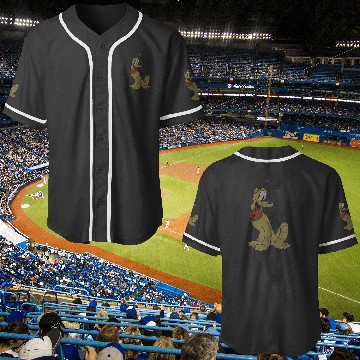 Discover Disney Pluto Graphic Baseball Jerseys