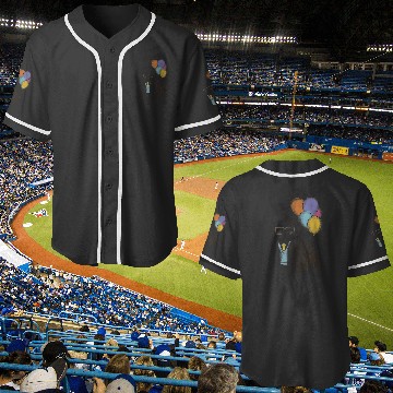 Discover Disney Pixars Up Her Carl Couples Baseball Jerseys