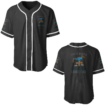 Discover Disney Cool Dad Goofy Premium Baseball Jerseys