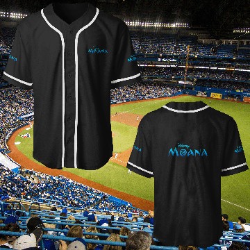 Discover Disney Moana Logo Baseball Jerseys
