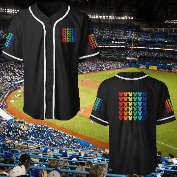 Discover Disney Mickey Mouse Rainbow Icons Tank Top Baseball Jerseys