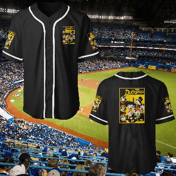 Discover Disney DuckTales Comic Book Cover Baseball Jerseys