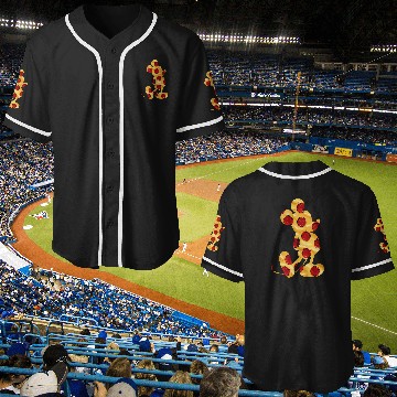 Discover Disney Pizza Mickey Mouse Baseball Jerseys