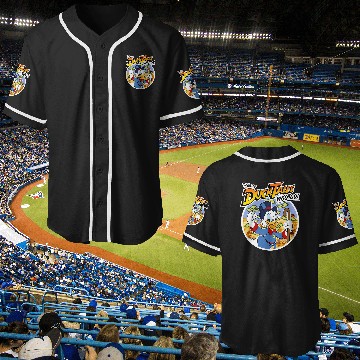 Discover Disney DuckTales Classic Uncle Scrooge Woo oo Baseball Jerseys