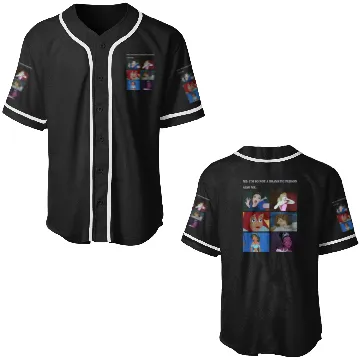 Discover Disney Princess Not Dramatic Meme Panel Baseball Jerseys