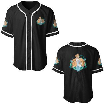 Discover Disney Princess  Cinde Midnight Pumpkin Baseball Jerseys